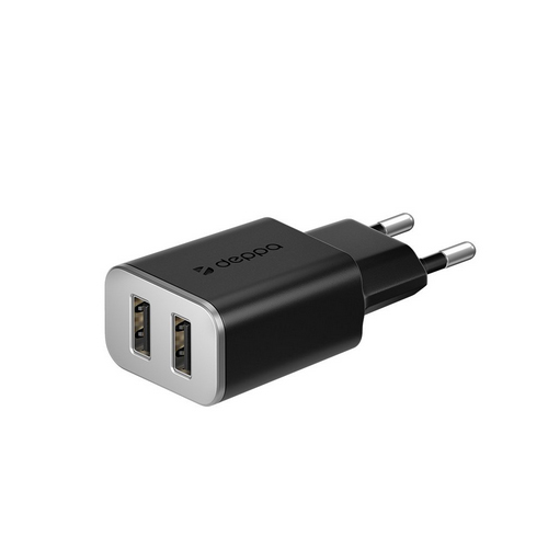 2 USB wall charger 2.4А, data cable Type-C